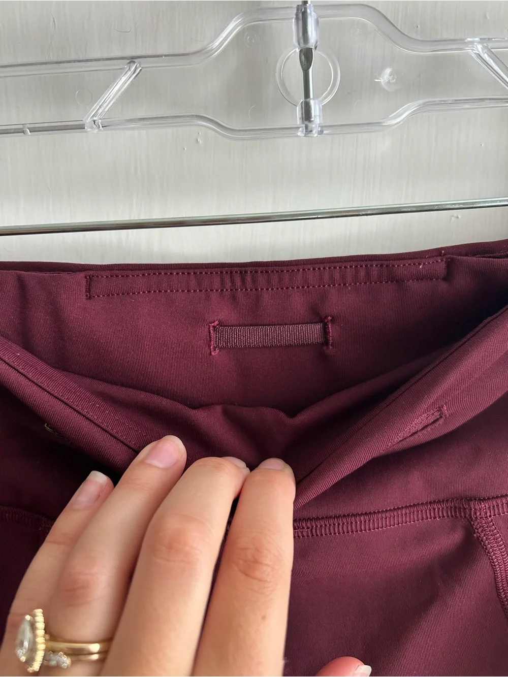 Lululemon Pace Rival Crop Size 4 Dark Adobe